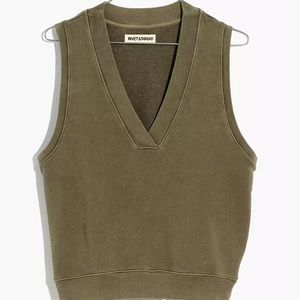 Rivet & Thread Sweatshirt Vest - Madewell